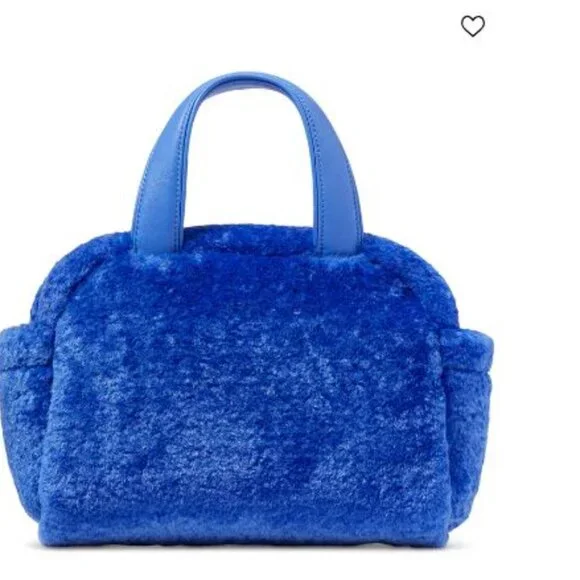 Apres Chic Faux Shearling Satchel - Picture 7 of 8